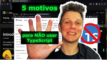 5 motivos para NÃO usar TypeScript