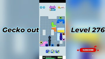 Gecko Out Level 276 Walkthrough 🧩 | Step-by-Step Puzzle Guide | SolutionGuruji