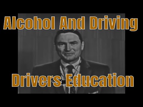 “ ALCOHOL AND DRIVING ”  1950’s DRIVER'S EDUCATION FILM   ANTI-DRUNK DRIVING  BREATHALYZER XD50324