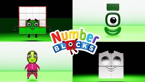 NEW! NUMBERBLOCKS Quadparison Part 16 | 3D Blender Lab