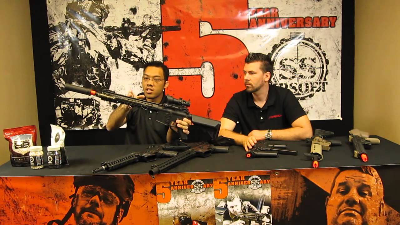 SS Airsoft Product Review at 5 Year Party - JAG PrecisionTV