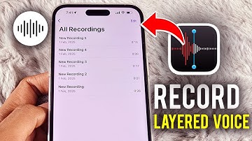 How To Record Layered Voice Memos on iPhone iOS 18 - Full Guide