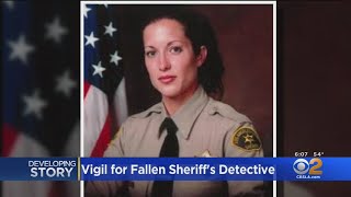 Vigil Held For Sheriff’s Deputy Killed In Valley Village After Helping Pedestrian