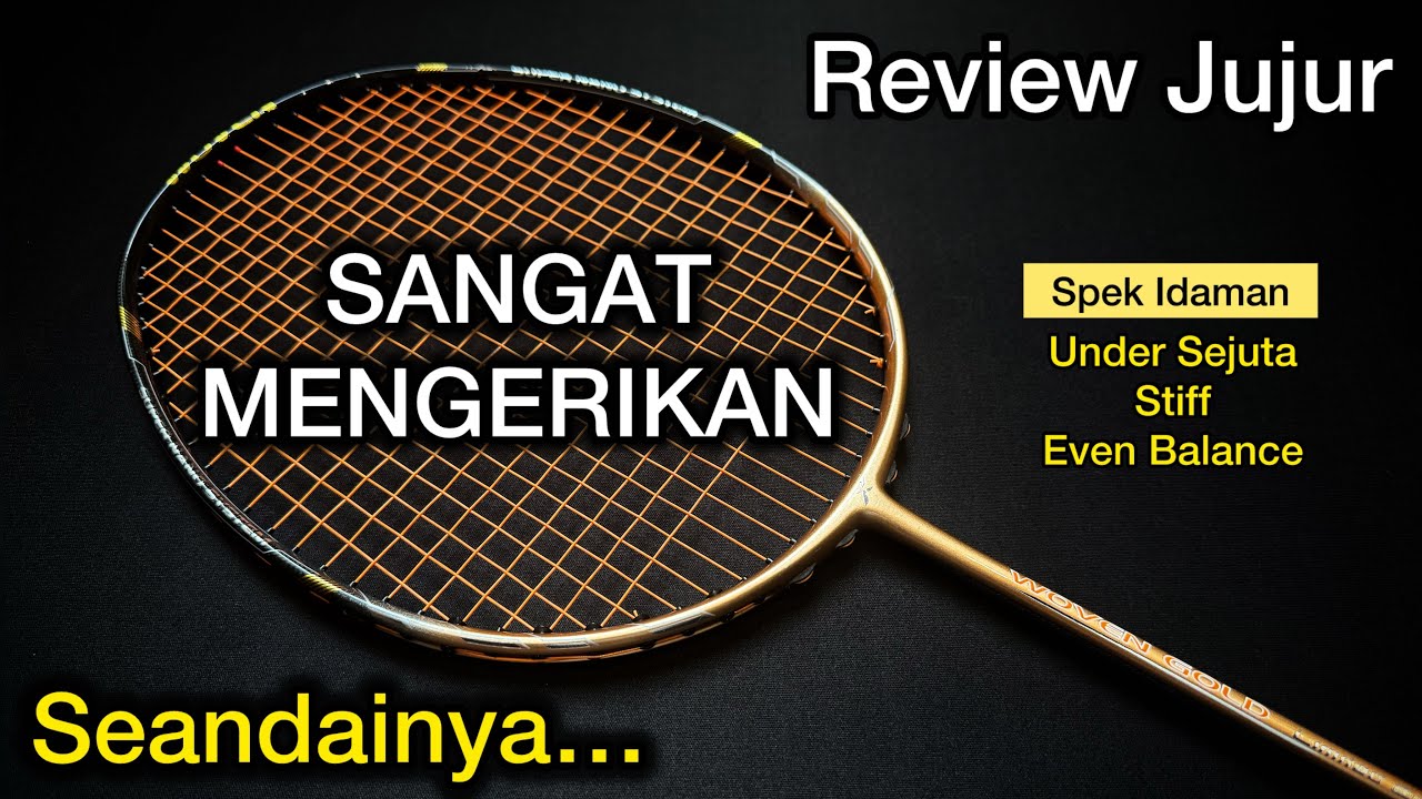 Fix ini bakalan jadi raket andalanku seandainya … POWERFUL LOH 🔥