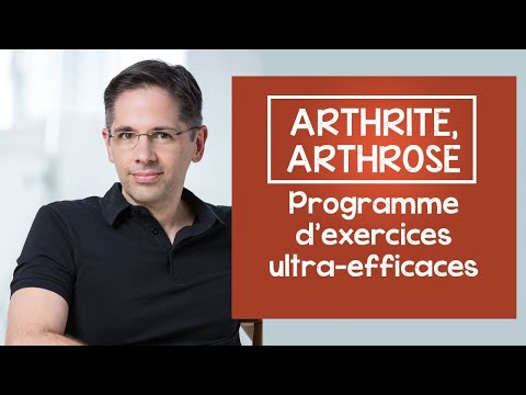 Vidéo: Exercices Pour L'arthrite: 11 Exercices Avec Instructions