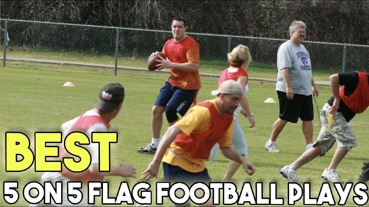 BEST 5 on 5 Flag Football Plays - YouTube