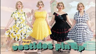 👗 MINI HAUL PIN UP DRESSES with RETRO STAGE 👗 - Lolita Rydell