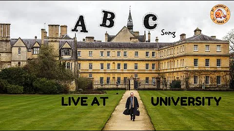 ABC Song - Life at University - #singing & #learning #abcd together