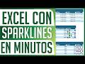Cómo Insertar Sparklines en Excel: Minigráficos para Análisis de Datos