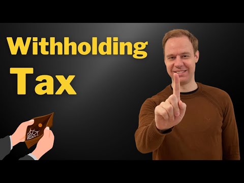 What is "Withholding Tax"?