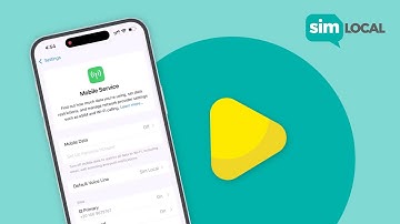 How to install a Sim Local eSIM with manual activation codes on iPhone