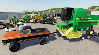 Buying the best tractors at auction | Back in my day 17 | Farming Simulator 19 screenshot 4