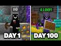 I Spent 100 Days getting RICH...