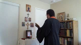 Small Compline and Orthodox Faith and Life Class (Life of Abba Dorotheus & Discourse 1 part 1)