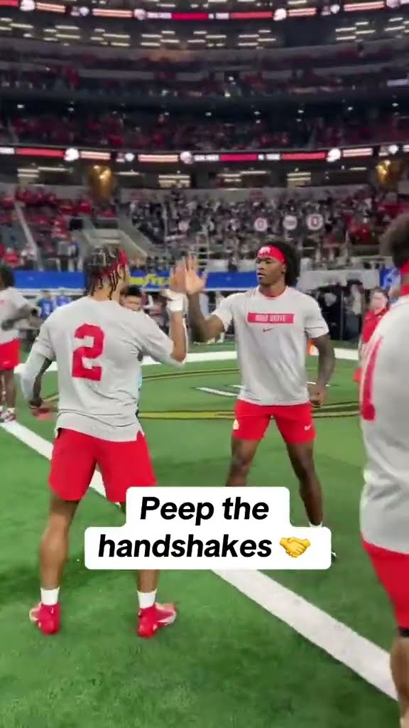 The Ohio State WR room is tough ?‍?