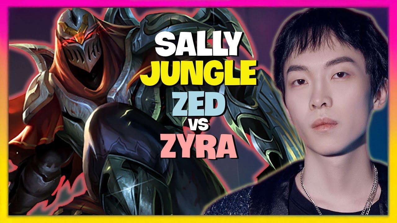 Unleash Zed's FULL Potential: Challenger Sally's Advanced Jungle Strategy (Engsub)