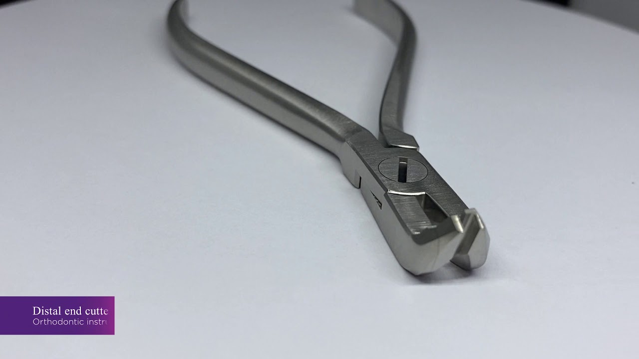 Orthodontic distal end