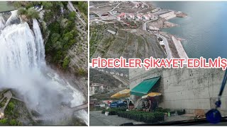 Baraj Sulari İlçeni̇n Di̇bi̇ne Kadar Çikti😯 I