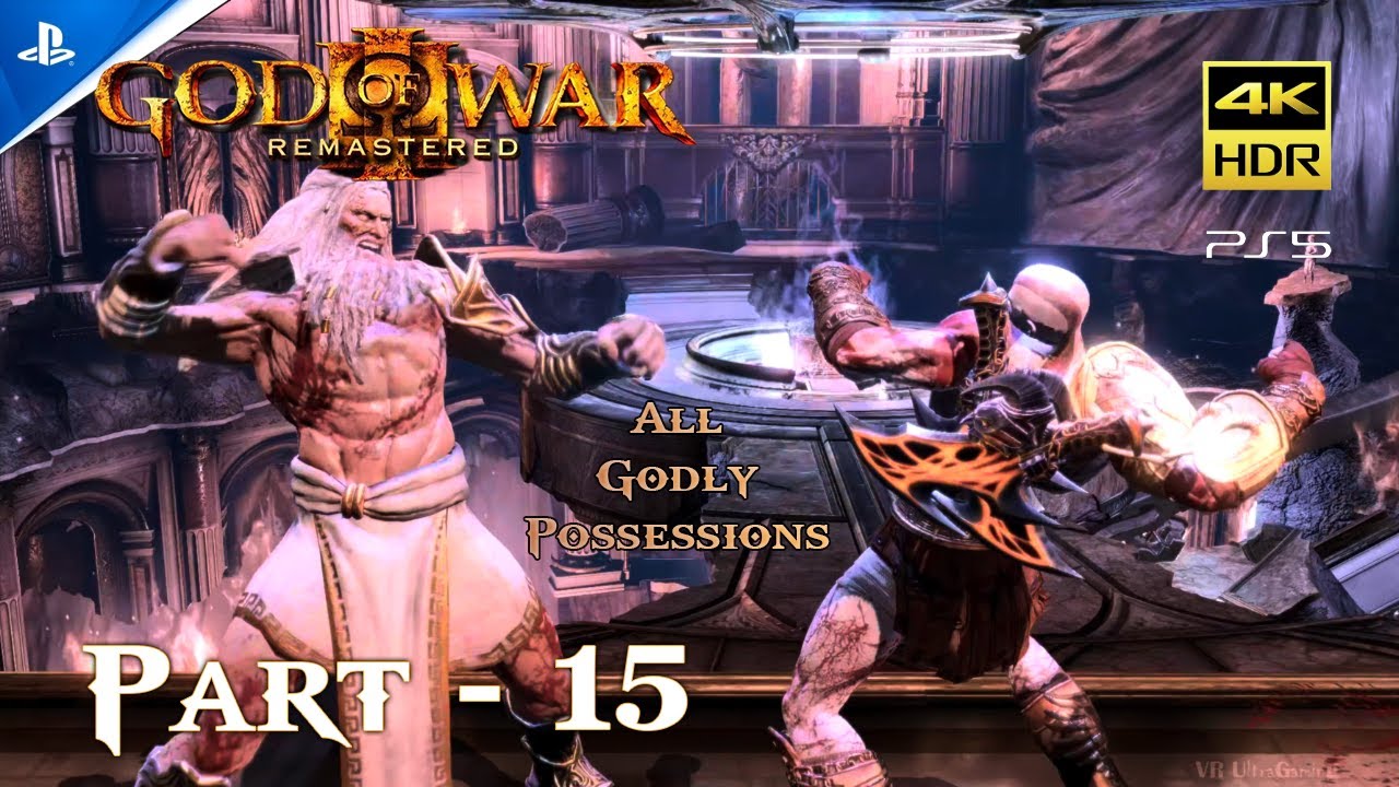 (PS5) God of War 3 Zeus Part 15 Realistic Ultra Graphics Gameplay
