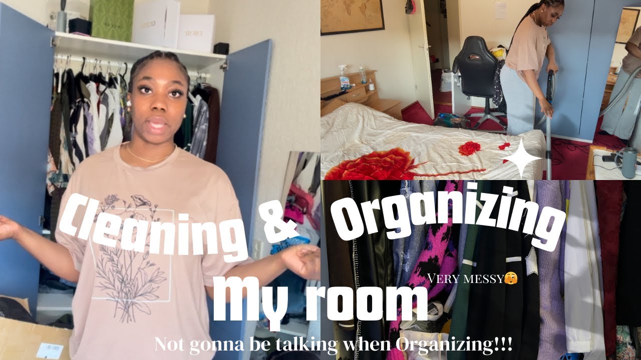 Cleaning & Organizing my room with me @LilianOsavbie