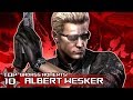 TOP 10 BADASS "ALBERT WESKER" Moments in Resident EviL Series!