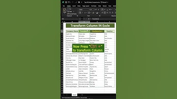 How Did I Move Columns So Fast in Excel?  ✔️ 😮‍💨 #exceltips