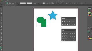 Adobe Illustrator: Pathfinder palette Shape Modes