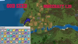 [God seed]🔥 Good minecraft seed for 1.20 bedrock edition