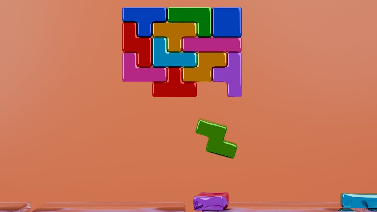 Oddly satisfying Reverse Tetris video - YouTube