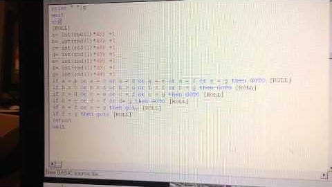 Liberty basic-  Sample Lottery program