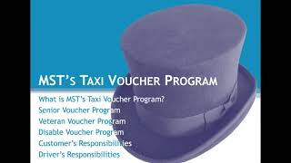 Taxi Voucher Program English screenshot 1