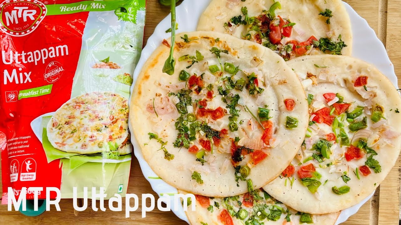 MTR Uttappam Mix | MTR Uttappam Recipe | Instant Uttappam Recipe | Quick Breakfast Recipe | Uttappam