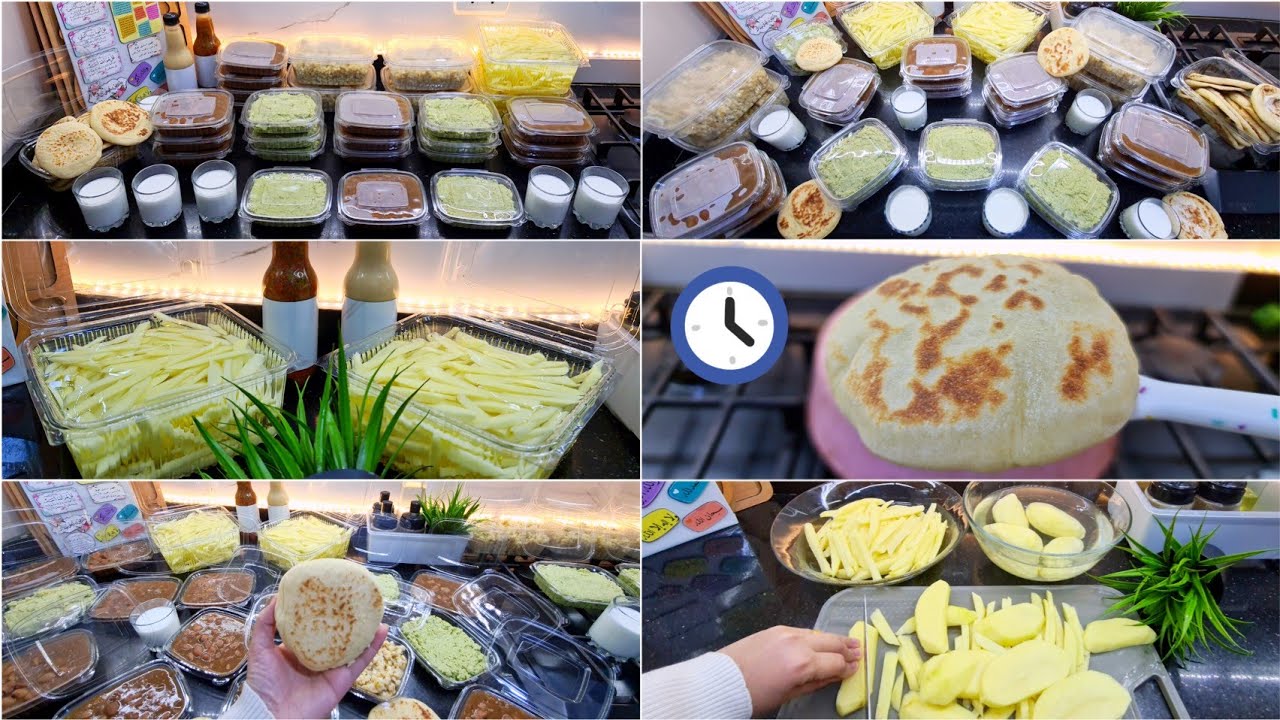 تفريزات وتحضيرات سحور رمضان 2024🌜بدون تكلفه او وقفه فى المطبخ لازم تكونى ام مميزه 🙋‍♀️ وتبهريهم