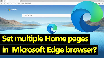 How to set multiple Home pages in windows Microsoft Edge browser? // Smart Enough