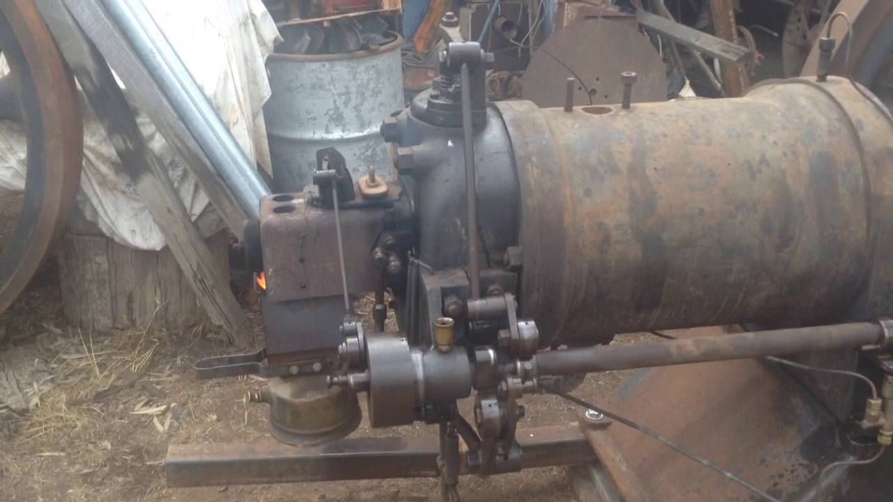 Ronaldson and Tippett 20 HP Austral . One of the first starts. The