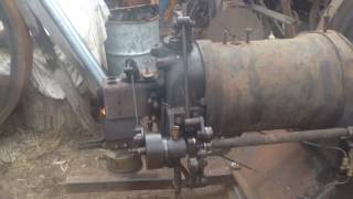 Ronaldson and Tippett 20 HP Austral . One of the first starts. The " Ray Keys engine"