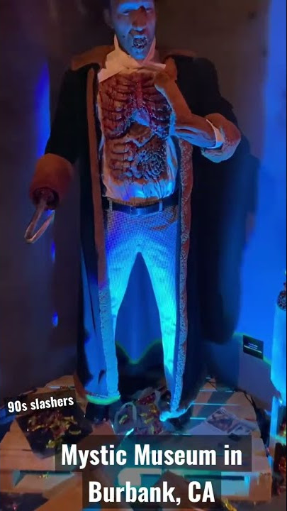 Candyman at Mystic Museum. 90s slashers exhibit happening now