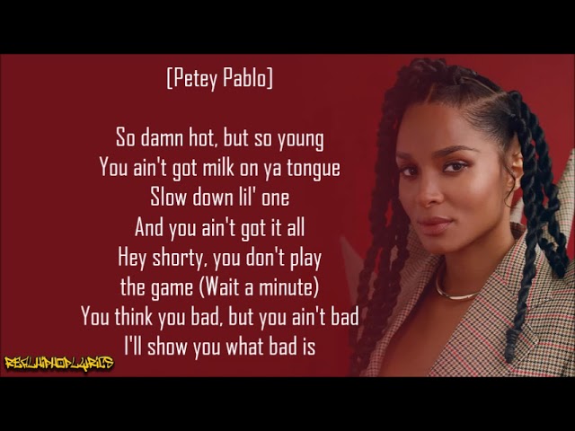Ciara - Goodies ft. Petey Pablo (Lyrics) class=