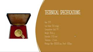 Case Study : 1971 Tunku Abdul Rahman RM100 Gold coin scarcity
