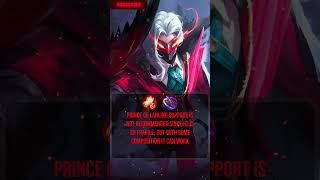 Prince of Lanling Support? Is It Hidden OP or Troll Pick? #moba #honorofkings #hok