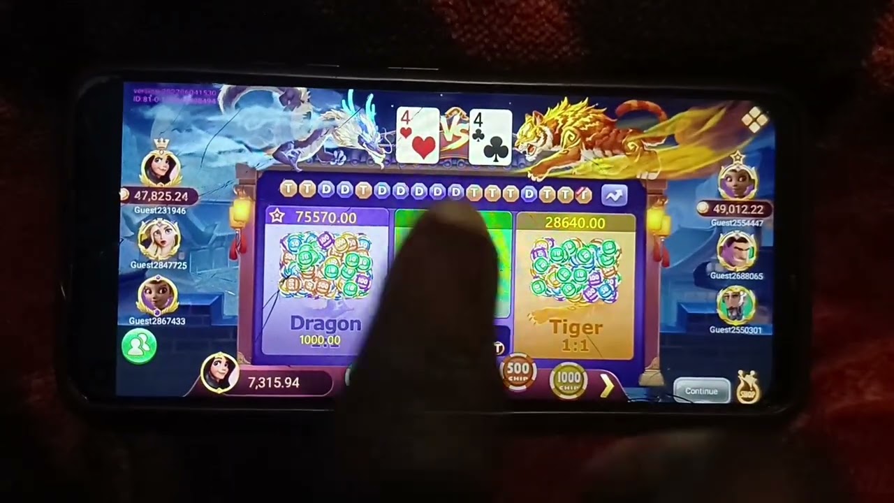 Dragon Vs Tiger Game Tricks | Dragon Tiger Winning Tricks New | Dragon vs tiger Game tricks