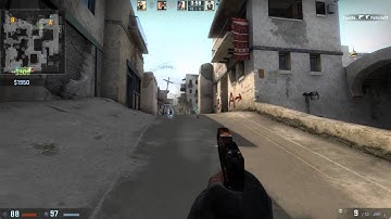 CS:GO SSG 08 + P250 1v5 Clutch