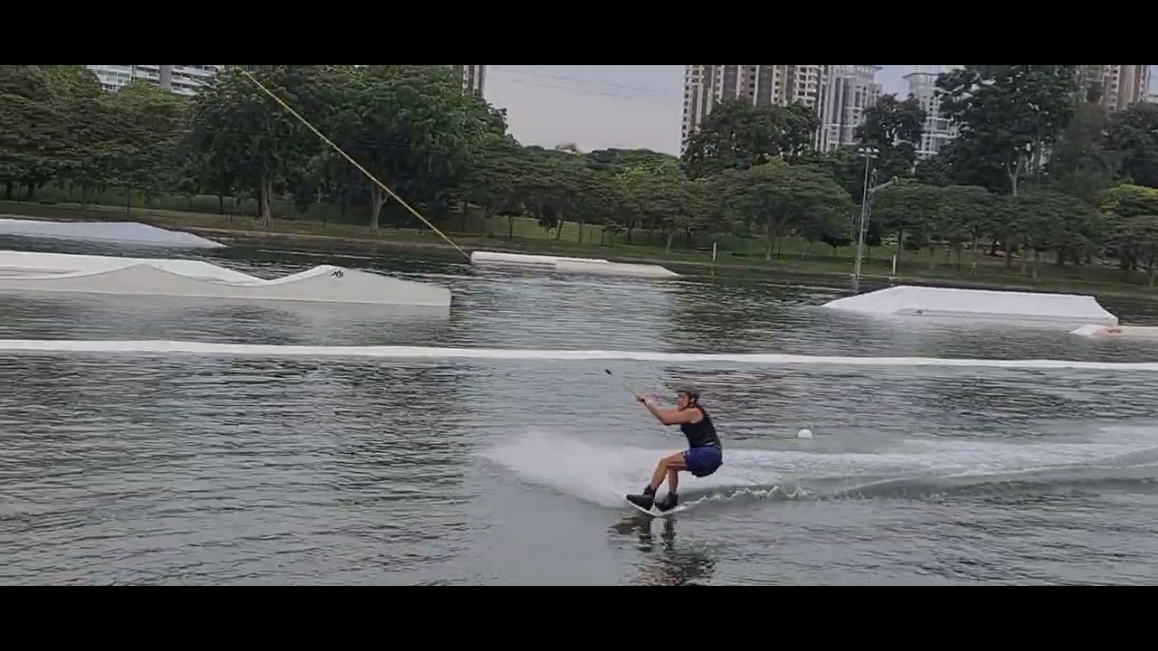 Singapore Wake Boading at wake park Wake Boarding wakeboarding 