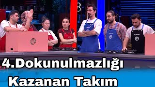 Masterchefte 4. Dokunulmazlığı Hangi Takım Kazandı 3. Ve 4. Eleme Adayı Kim Oldu Büyük Kavga