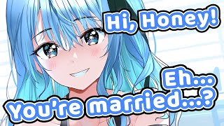Suisei is Suprised That The Guy Was Already Married【Hololive | Osekkai VA | Hoshimachi Suisei】