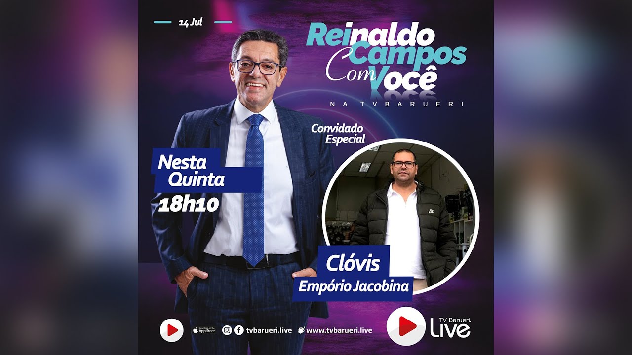 Clóvis – Empório Jacobina | Reinaldo Campos Com Você