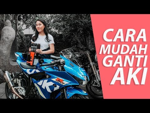 Mengatasi Aki Motor / ACCU soak motor tidak bisa di starter. 