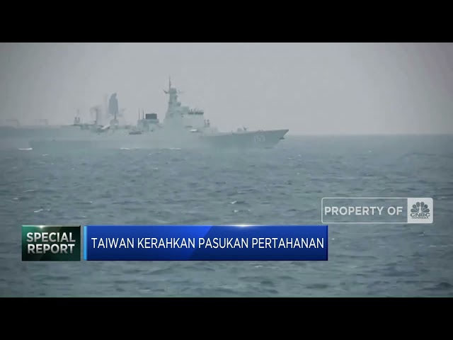 China Gelar Latihan Militer Rebut Kekuasaan Sekitar Taiwan class=