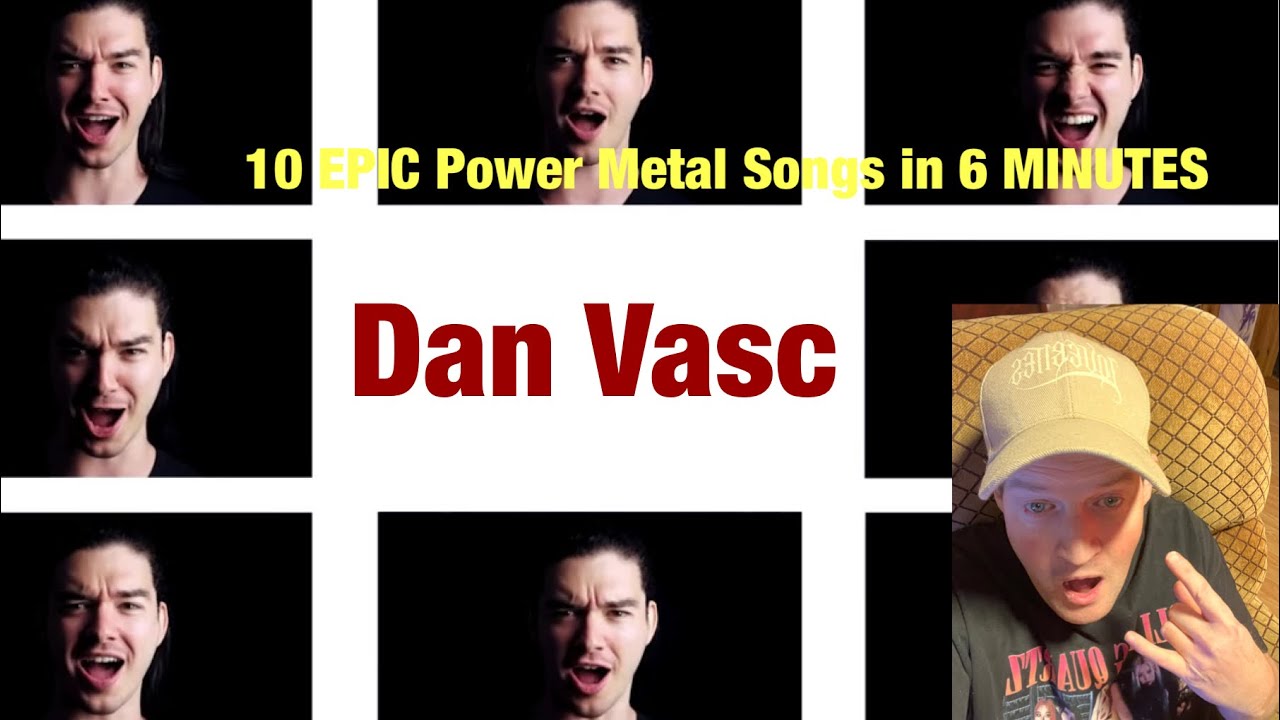 The Fam Jay Crew Reaction //  10EPIC Power Metal Songs in 6 MINUTES  - Dan Vasc!
