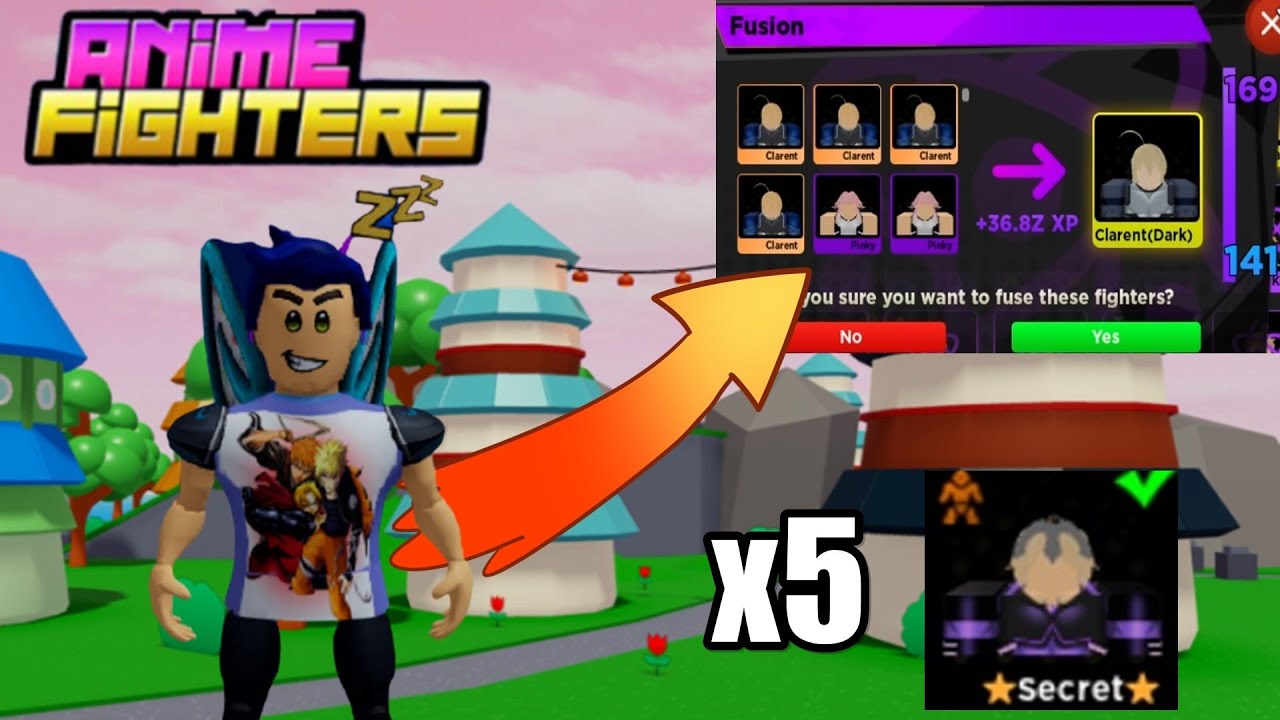 Fuse New 5 Secrets And 500 Mythical In Anime Fighters Simulator - YouTube